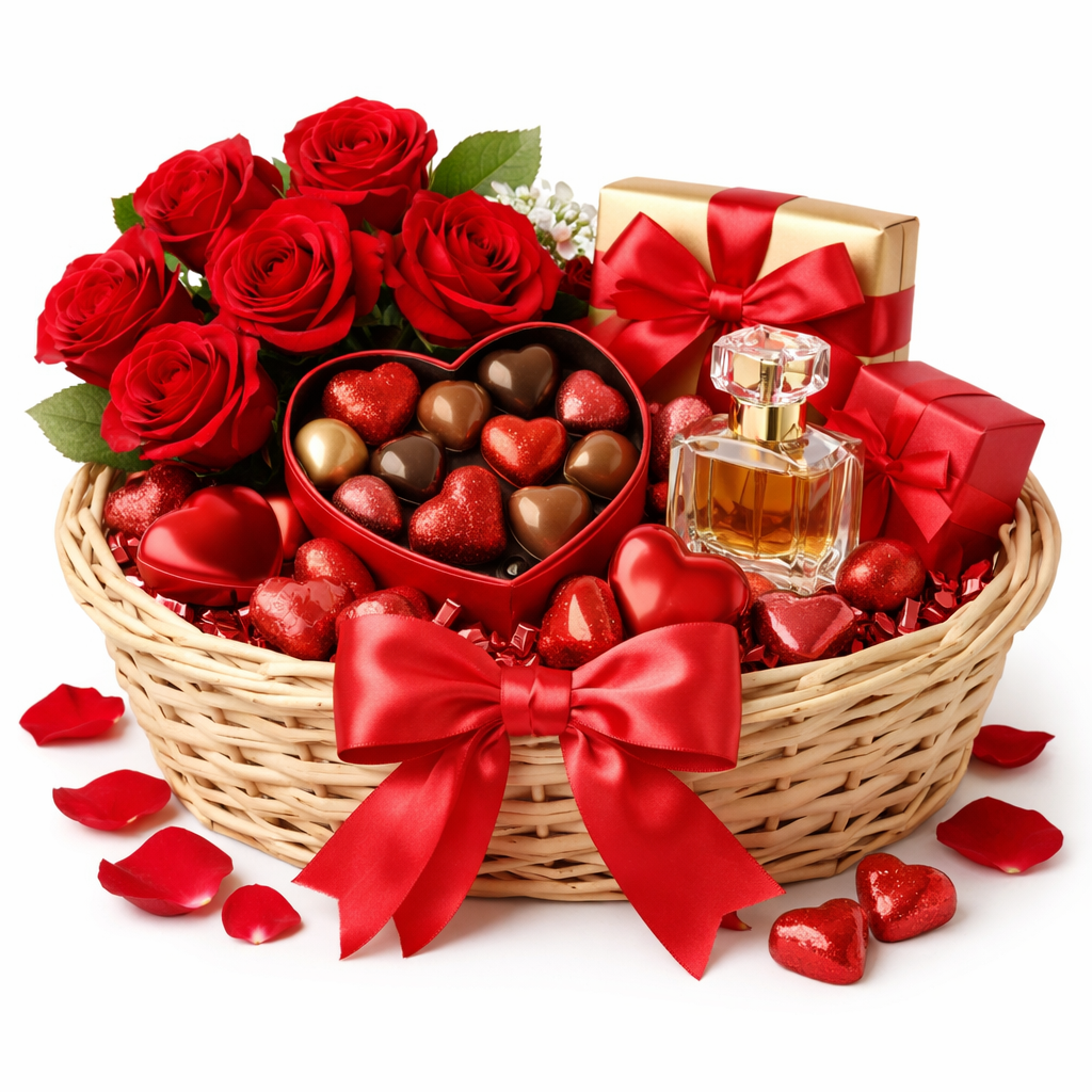 Panier Saint-Valentin