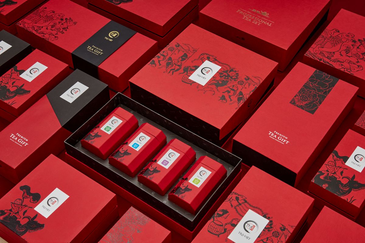 Coffret de thé gourmand